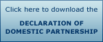 Declaration of Domestic Partnership